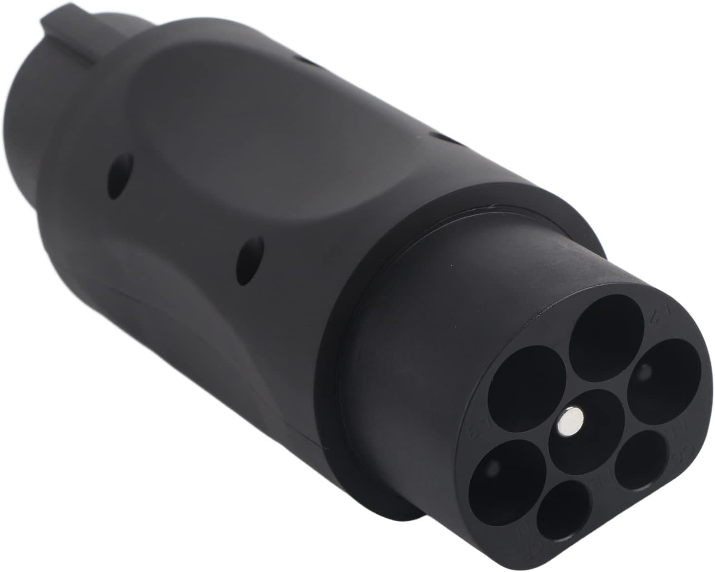 Evs Adapter, 16A 32A Universal EV Adapter Type 2 to Type 1 Connector IP54 EV Connector UL94 V 0 Flame Retardant EV Converter image number 1