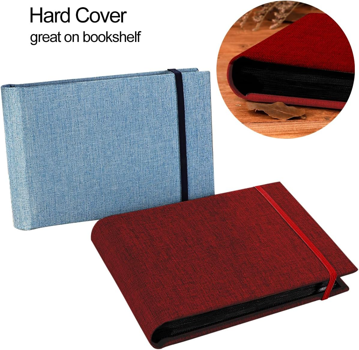 4X6 Photo Album, Linen Cover Picture Book | Memory Book for Wedding, Family, Baby, Holiday, Preserve and Display Memories image number 5