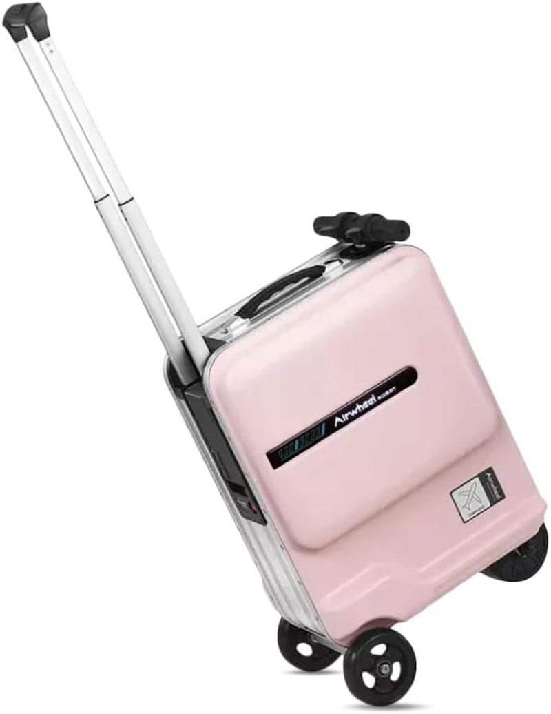 Airwheel Se3Minit Electric Scooter Suitcase - Pink | 26L Innovative Travel Luggage, Motorized Electric Luggage Scooter for Effortless Travel with Removable Battery (Official Dealer in Australia) image number 2