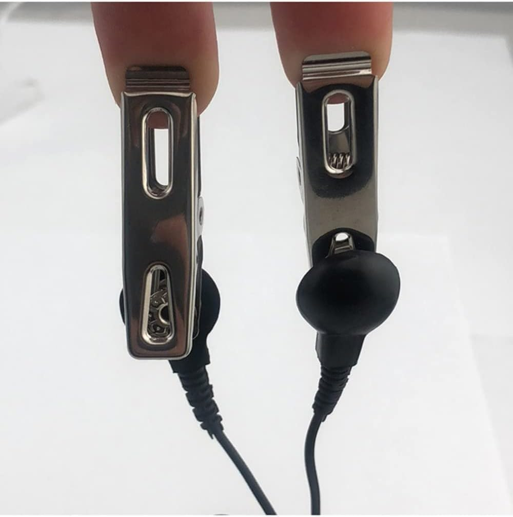 Electric Nipple Clips Shock Nipple Clamps Clip Suitable for Ladies Own Use and Flirting with Couples Nipple Jewelry Non Piercing image number 6