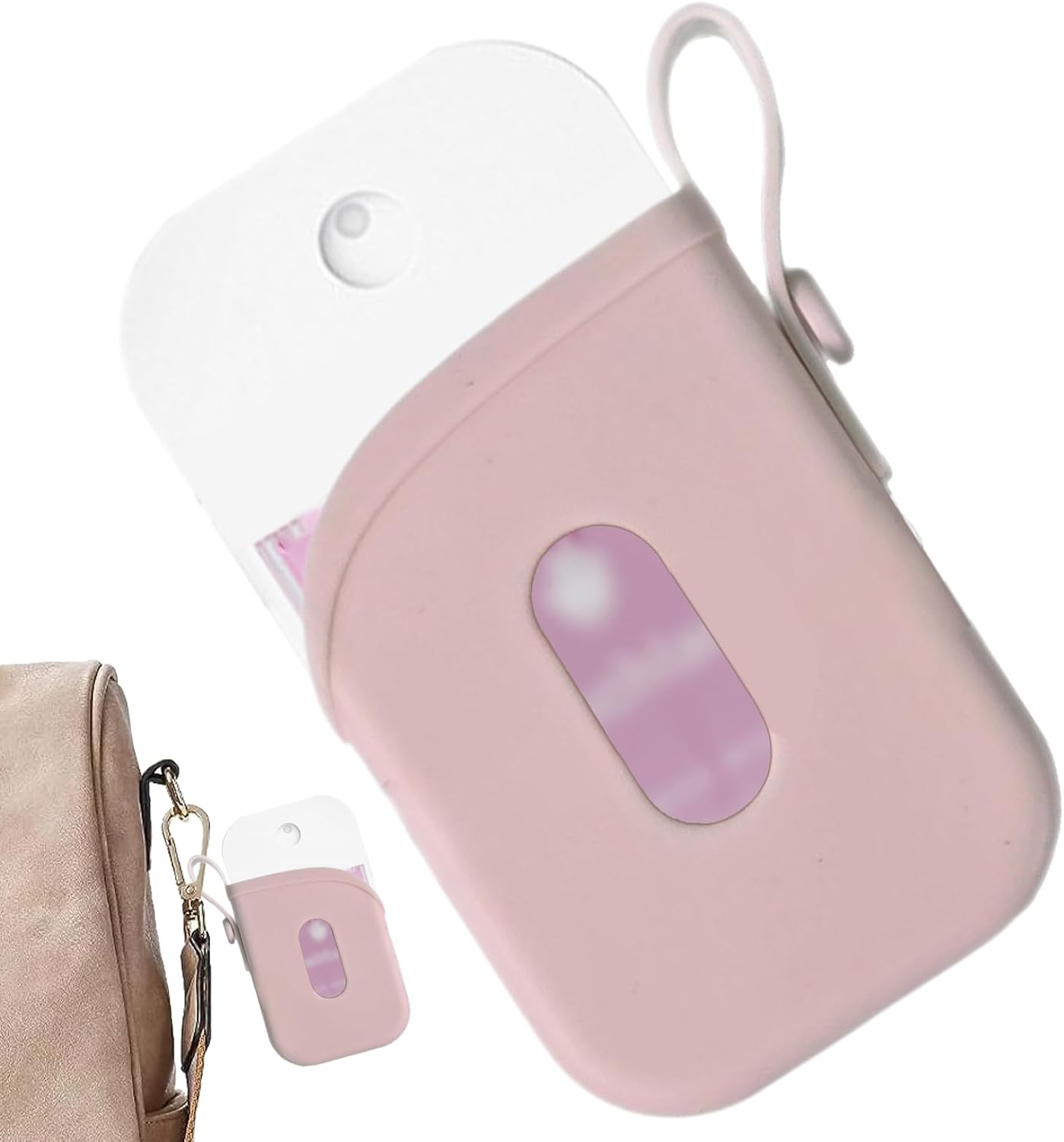 Spray Bottle Protective Case Silicone Case for Cosmetic Bottles Elegant Shockproof Travel Camping Daily Use image number 4