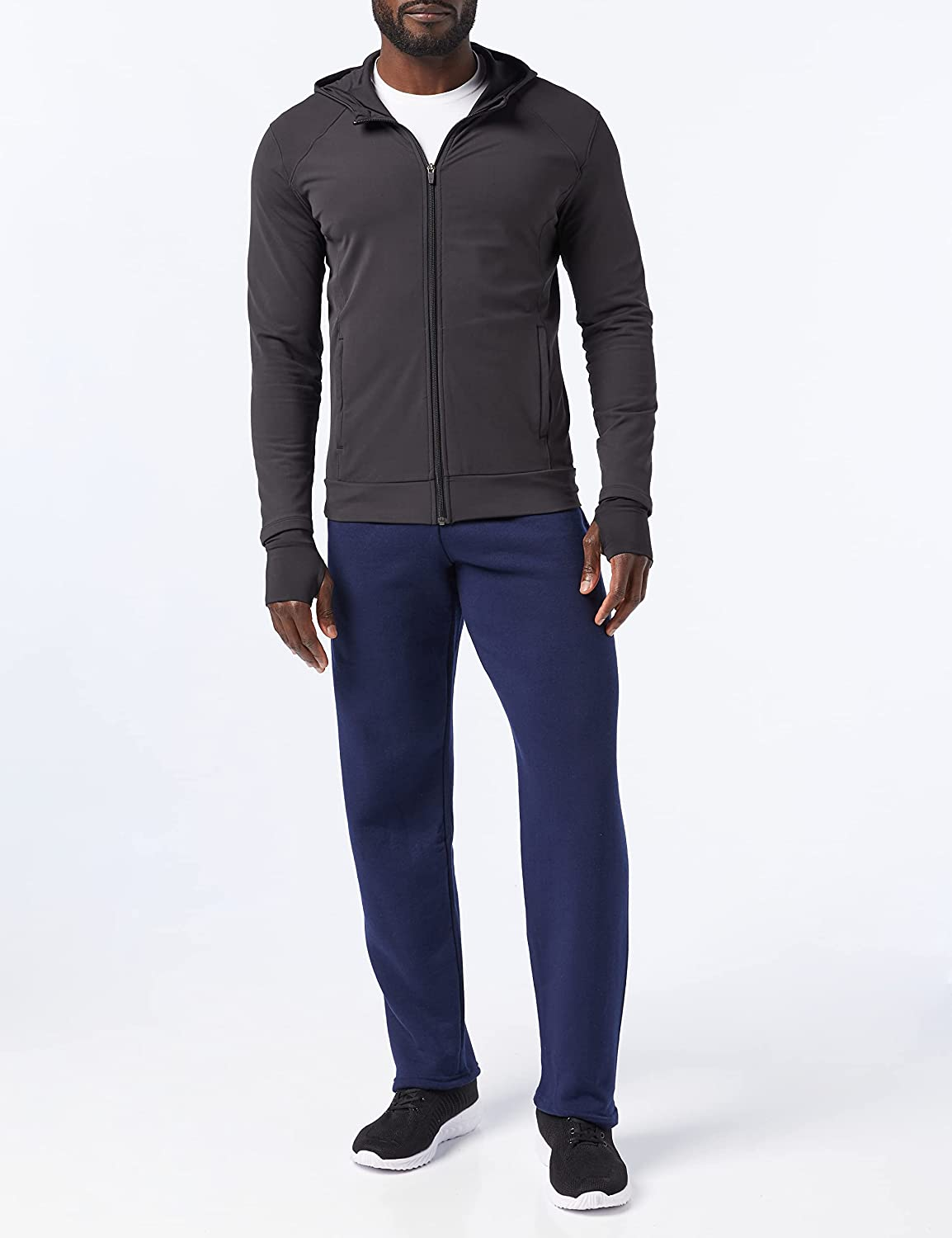 Russell Athletic Men'S Dri-Power Fleece Open Bottom image number 2