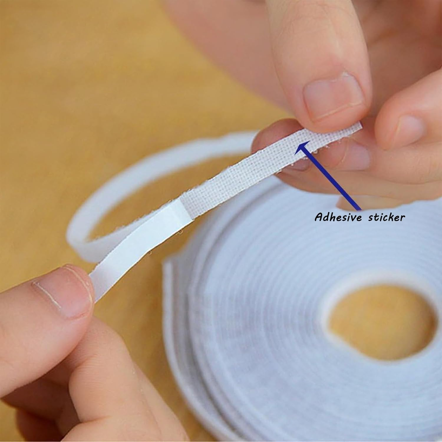 HENWUBEI White Mosquito Net Window Screen - 1.3M X1.5M Easy Install Washable Mesh for Bedroom/Office, Removable Tape & Reusable Bug Barrier image number 1