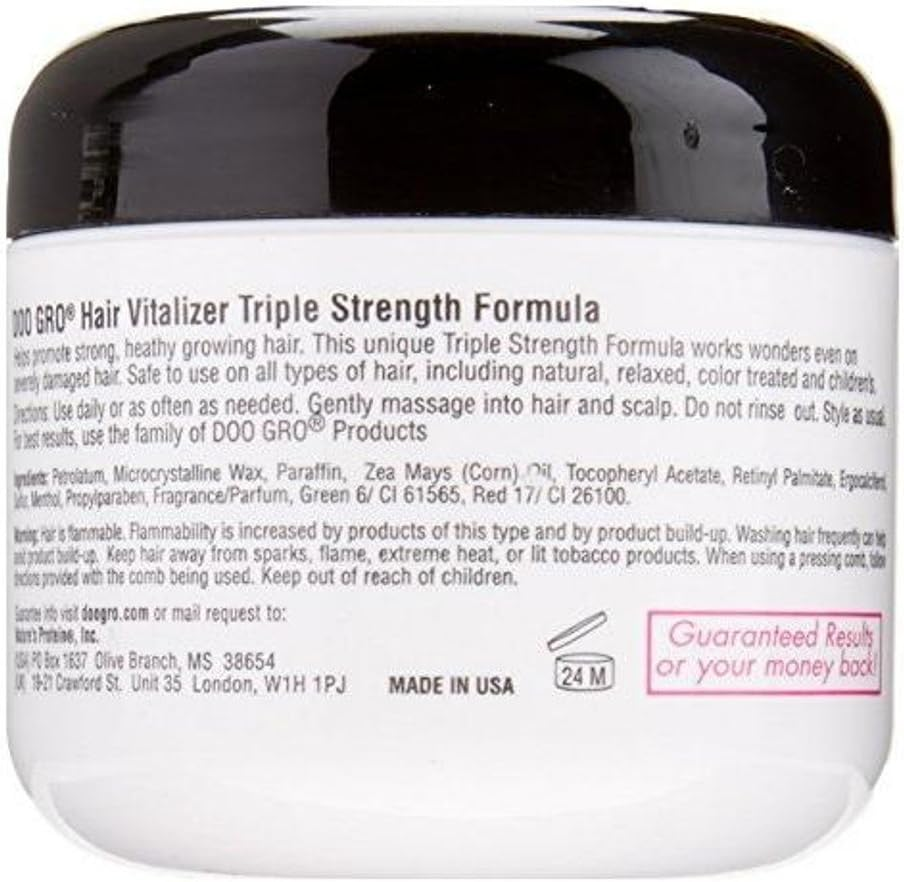 DOO GRO Hair Vitalizer Triple Strength for Severely Damaged Hair, 4 Oz image number 1