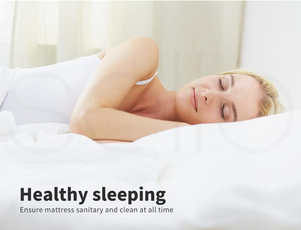 Dreamz Fully Fitted Waterproof Microfiber Mattress Protector in King Size