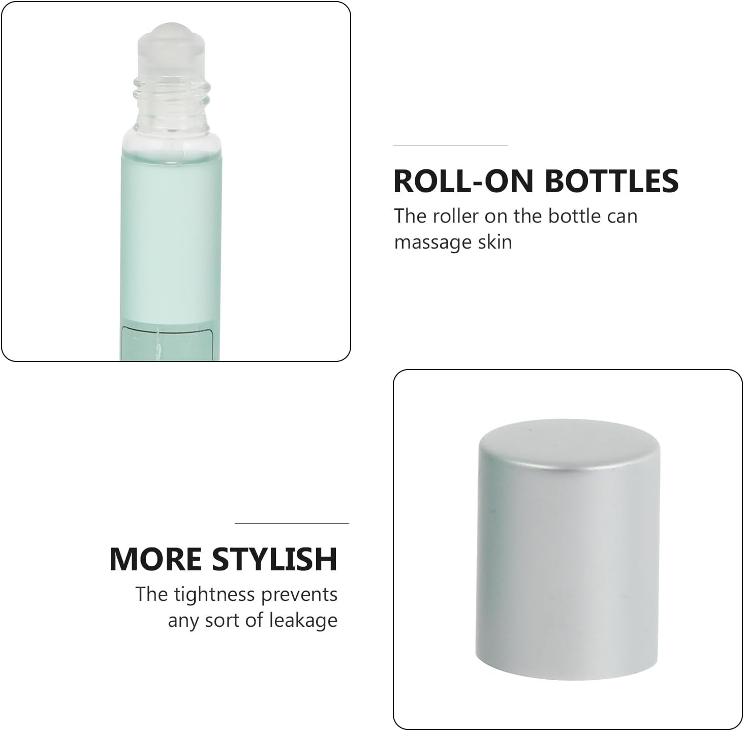 HEALEEP White Tea Perfume Roll-On Natural Fragrance for Men Women Daily Use Portable Body Perfume