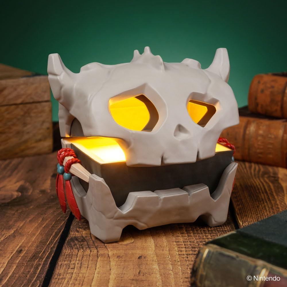 Paladone Bokoblin Chest Light Officially Licensed the Legend of Zelda, Night Light with Sound Effects, Gamer Gift and Room Decor Accessory for Boys and Girls, Collectible Game Icon image number 5