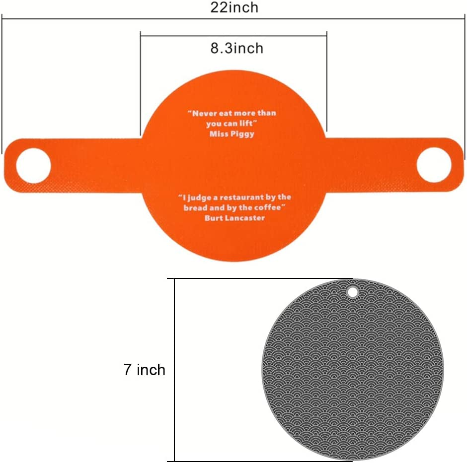 Bread Basics Silicone Baking Mat for Dutch Oven Bread Baking,Eco-Friendly Dough Drop/Dough Bread Sling Baking Mat,Long Handles for Gentler, Safer & Easier Transfer of Dough image number 3