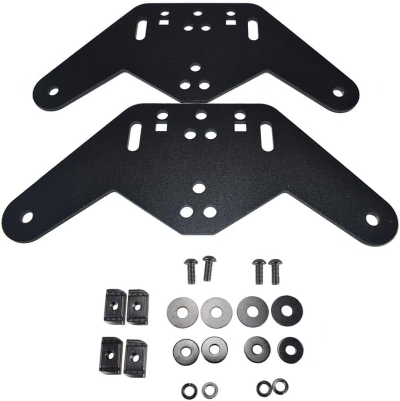 2 Flush Mounting Bracket for Maxtrax Mk11 Xtreme Suit Rhino Rack Pioneer Platform No Pins Recovery Track Bracket image number 3