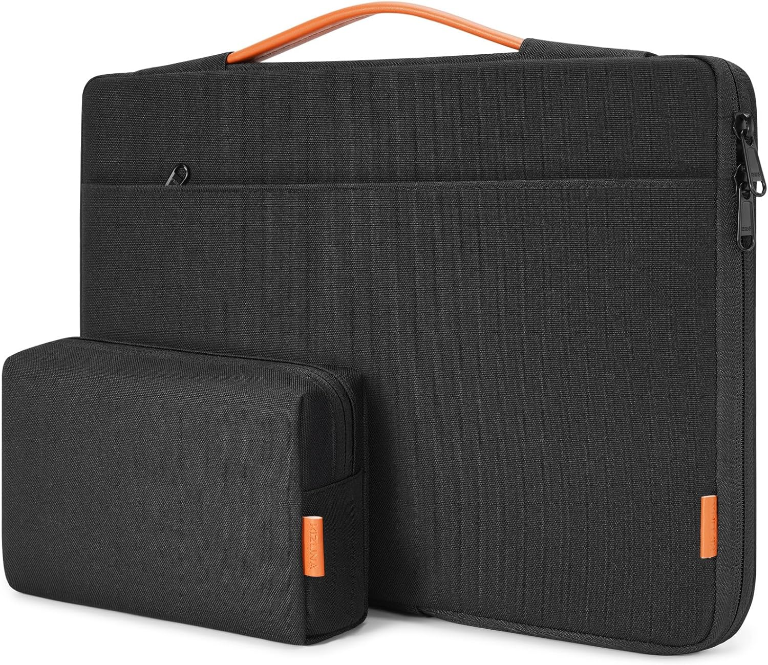 KIZUNA Laptop Sleeve Case 15.6 Inch Computer Carrying Bag for 16" Macbook Pro M1 M2 Max/16 Lenovo Ideapad Flex 5I/Thinkbook 16+ /15.6" HP Envy X360 15/Dell XPS 15/LG Gram 15/Ideapad 5 Pro Gen 6,Black image number 5