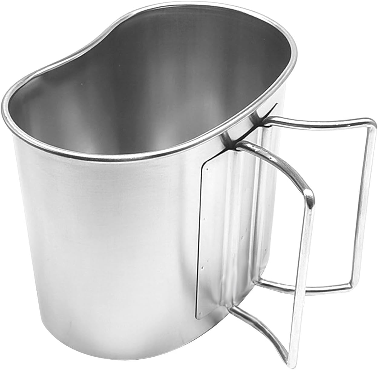 Amagogo Camping Pot Boiling Pot Steaming Pot Campfire Cookware for Hiking Survival Barbecue image number 4