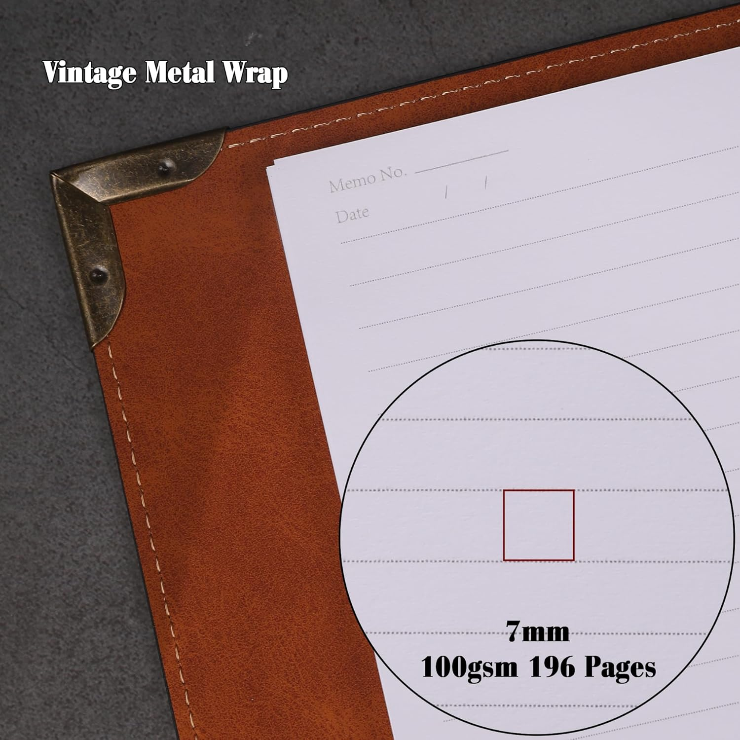 TIEFOSSI A5 Binder 6 Ring Notebook for Women Men, Hardcover PU Leather Journal, Vintage Ship Journal, College Ruled Notebook for School, Planner, Travel, Work, Organizer