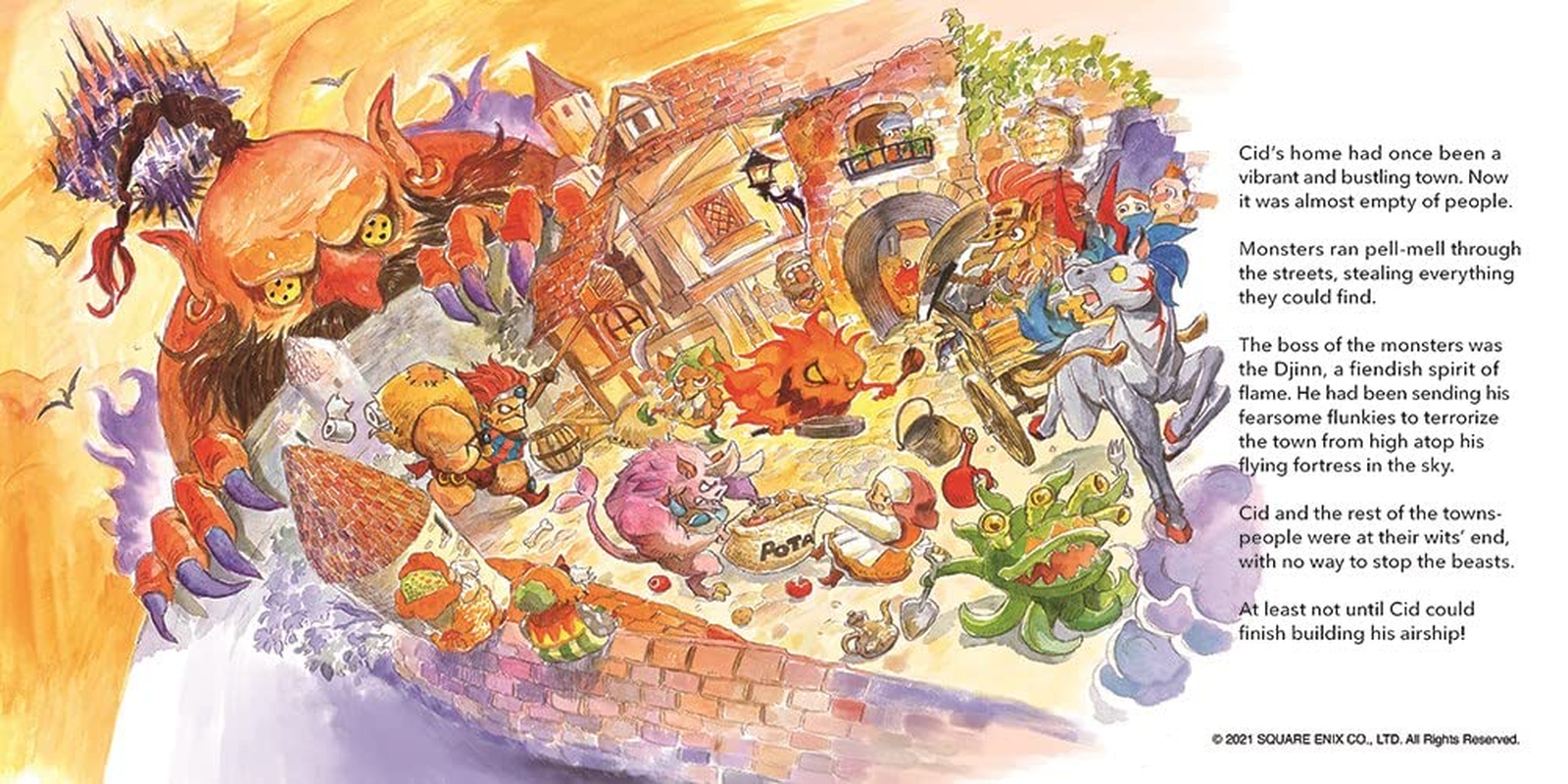 Chocobo and the Airship: a Final Fantasy Picture Book image number 3