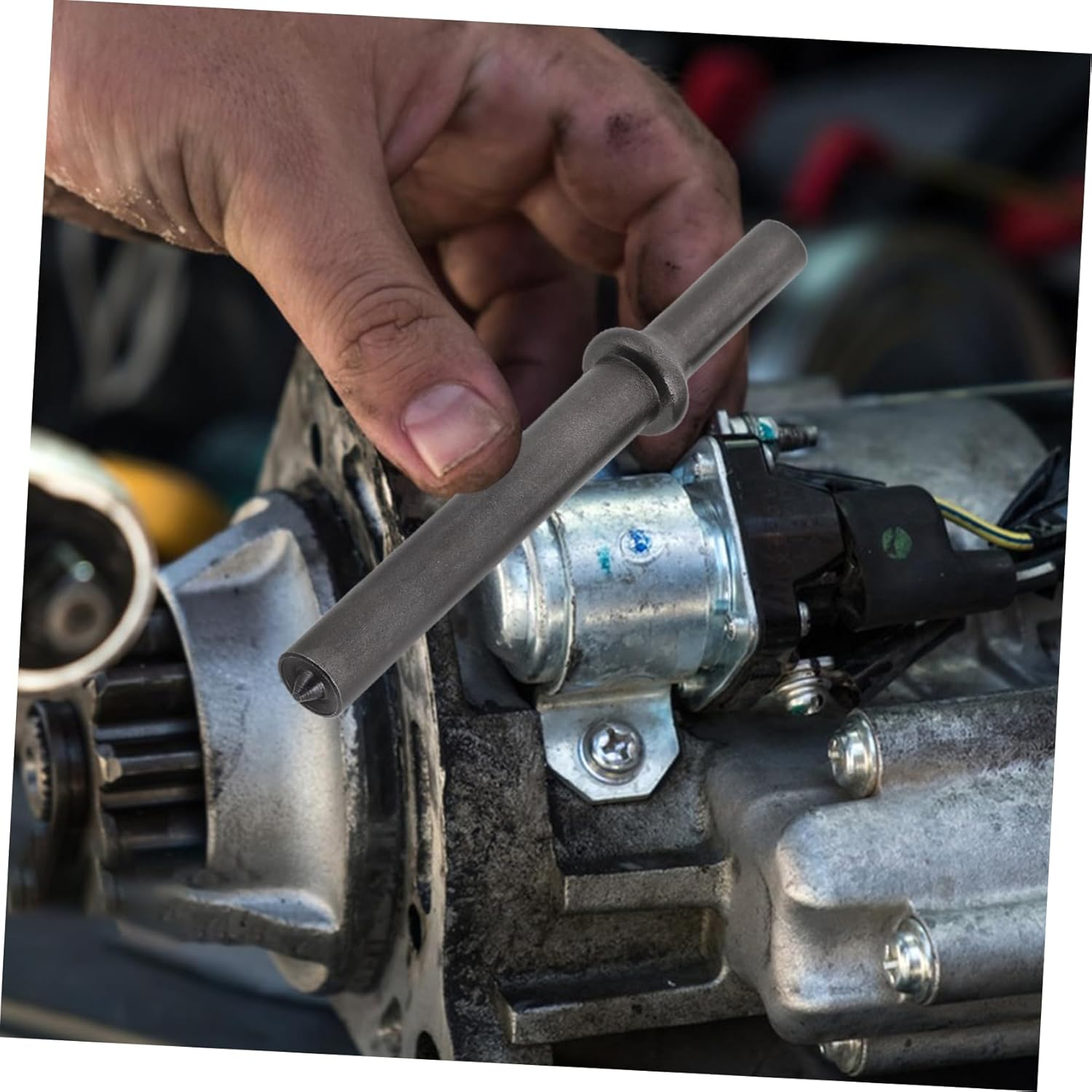 NOLITOY 4Pcs Air Hammer Chisel Bits Pneumatic Air Hammer Rivet Tool Smoothing Bits for Automotive Repair image number 4