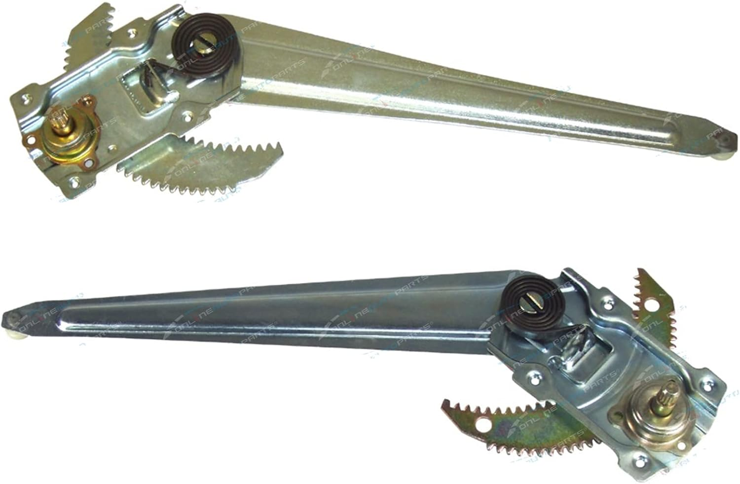 Front LH + RH Window Regulator Set for Toyota Landcruiser 70 73 75 78 79 Series BJ70 BJ73 BJ74 FJ70 FJ73 FJ75 FZJ75 FZJ78 FZJ79 HDJ78 HDJ79 HJ75 HZJ70 HZJ73 HZJ75 HZJ78 HZJ79 84~07 image number 1