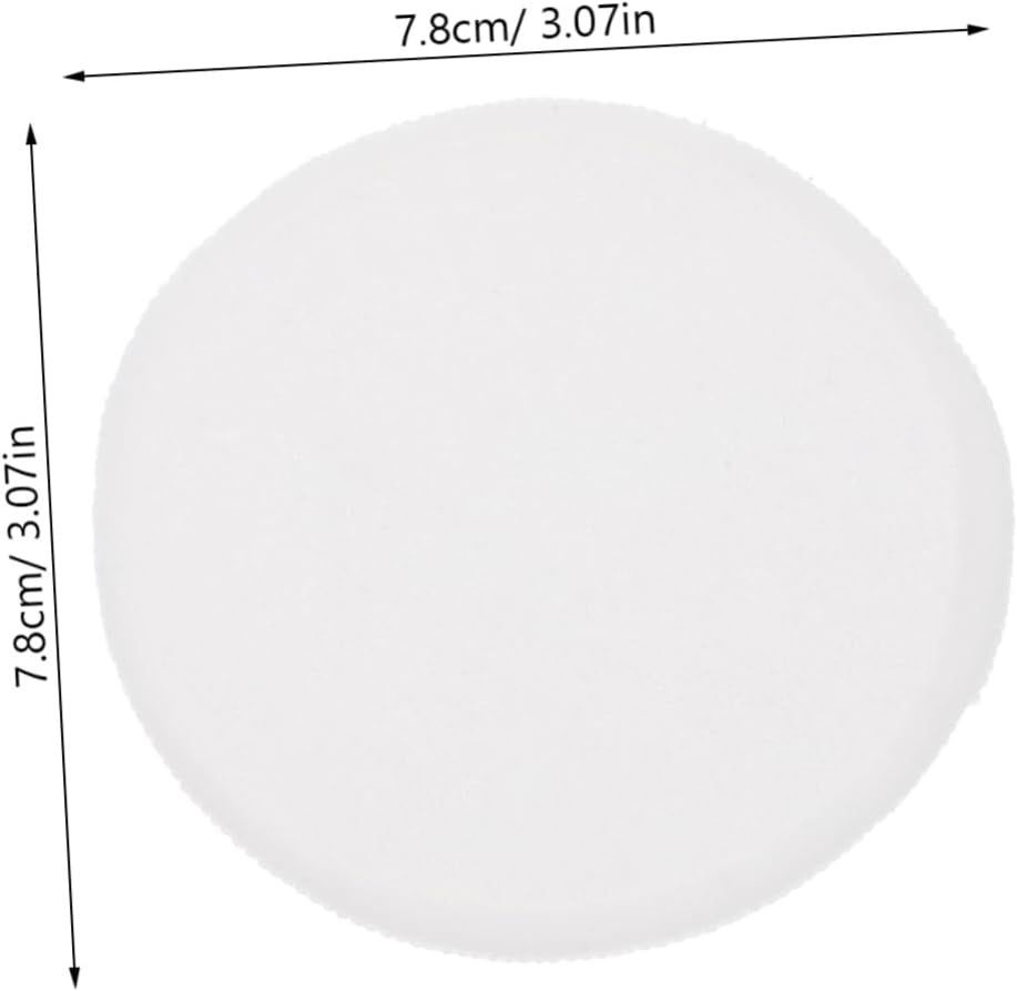 10Pcs Reusable Cotton Makeup Remover Pads Soft 8Cm round Cleansing Pads for Face and Eye Washable Facial Wipes for Travel and Daily Skincare image number 6