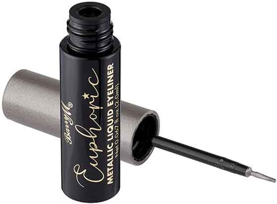 Barry M Euphoric Metallic Liquid Eyeliner, 6 - Jaded, 1 Count