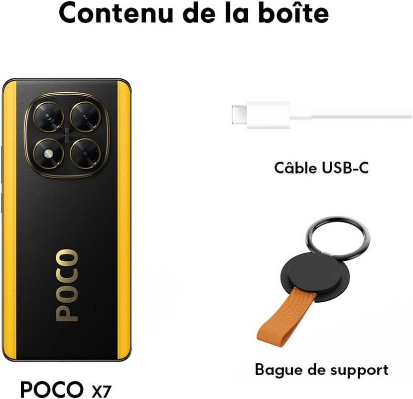 Xiaomi Poco X7 Smartphone, 12+512GB, Silver, 50MP Main Camera with OIS, 5110Mah Battery, IP68 (Charger Not Included) image number 1