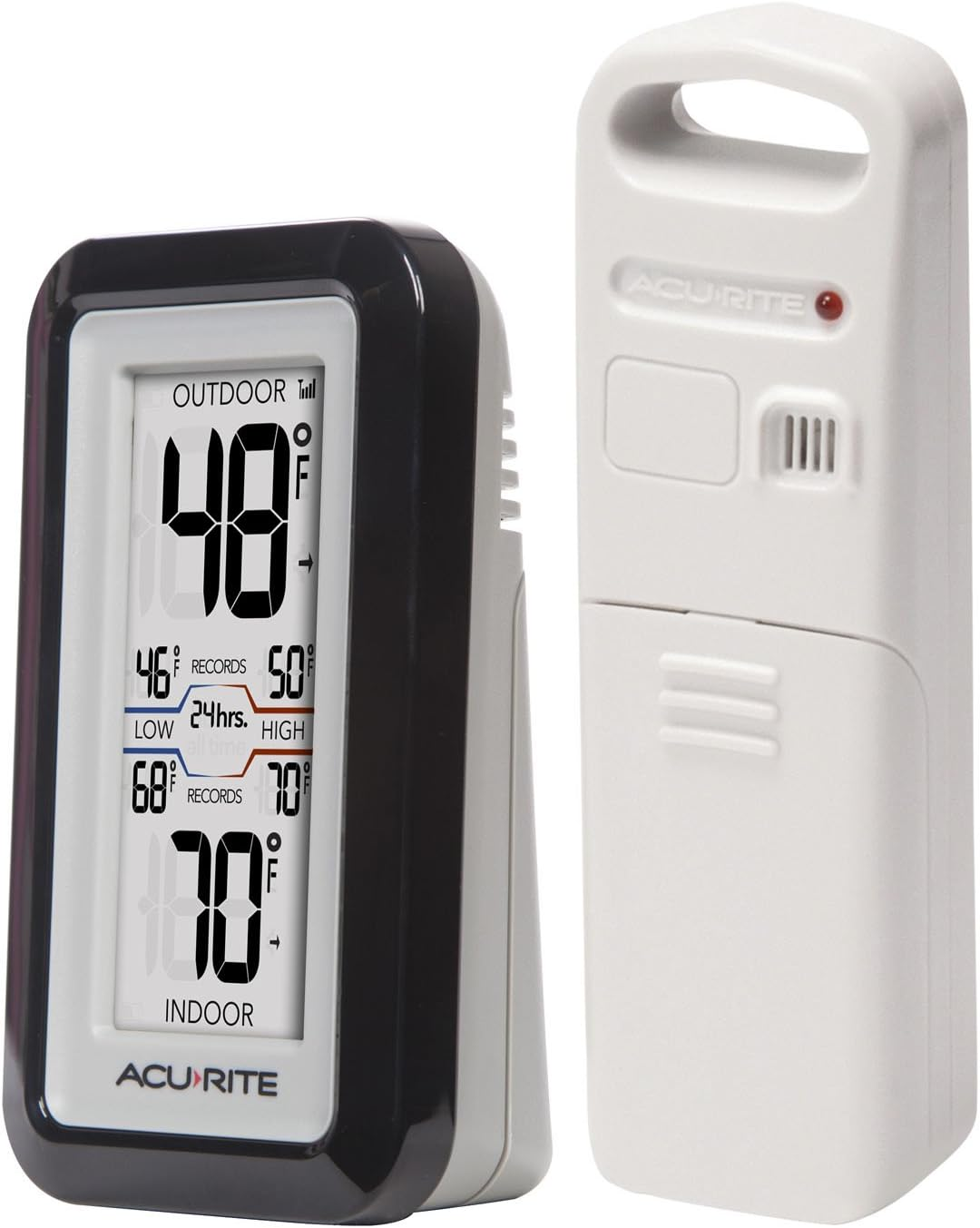 Acurite 02043 Digital Thermometer with Indoor/Outdoor Temperature