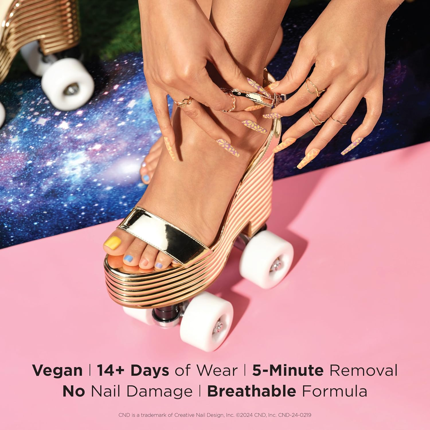 CND Shellac UV Gel Nail Polish, Tutti Frutti, Tutti Frutti, 7.3 Ml