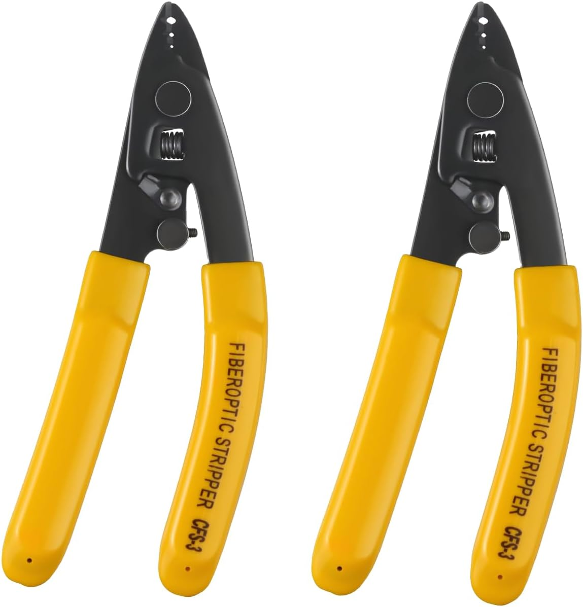 Xunsomten-2Pc CFS-3 Optical Fiber Stripper Upgraded Three-Hole Tail Pliers Used to Strip the Coating on 125&Mu;m/250&Mu;m Optical Fibers image number 3
