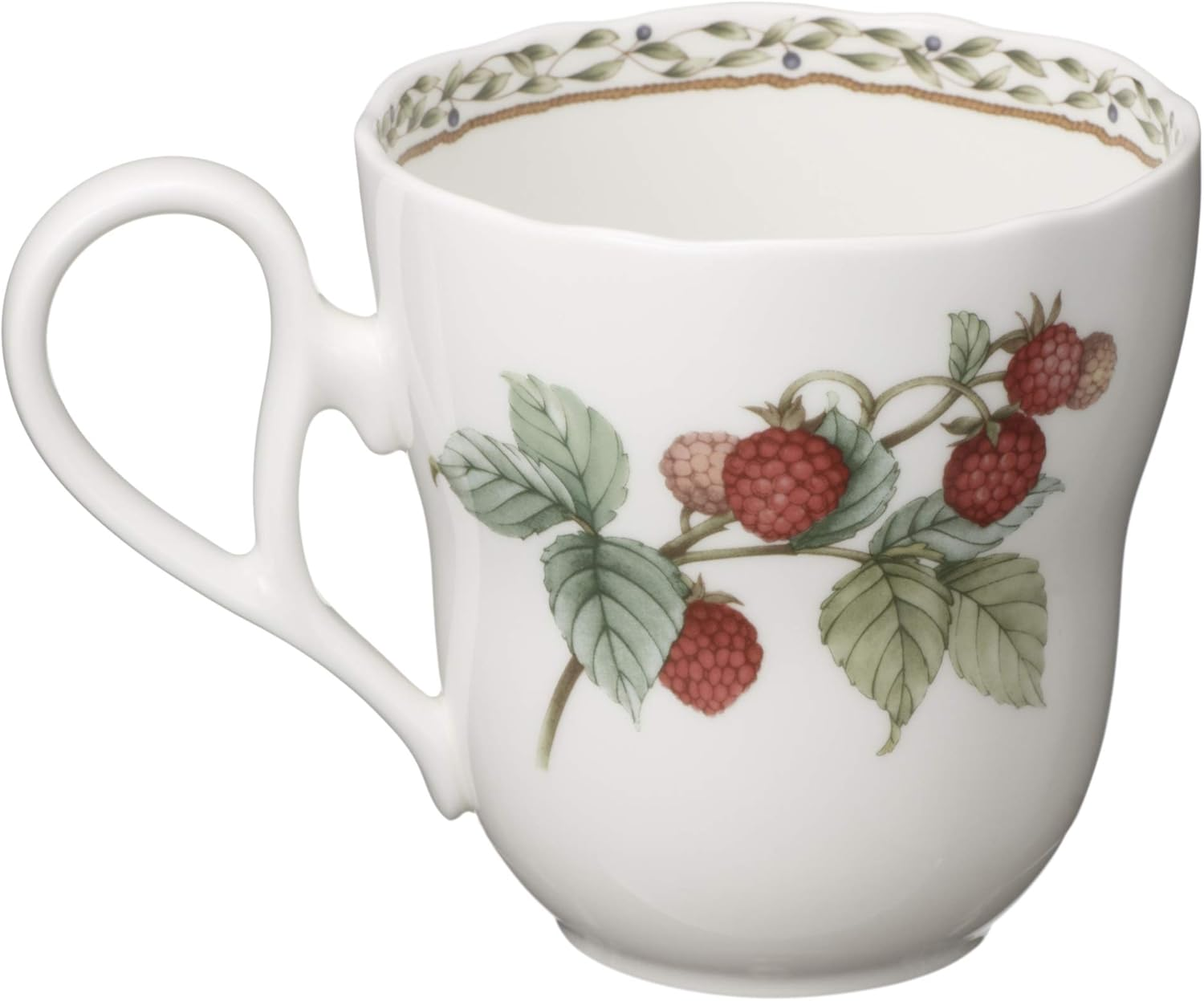 Noritake M9715/4911 Mug & Plate (Pear Set) Mug: 12.8 Fl Oz (375 Cc) Plate: 8.7 Inches (22 Cm) Orchard Garden Microwave Safe Mugs: 2 Plates 2 Bone China - 01: Single Item image number 4