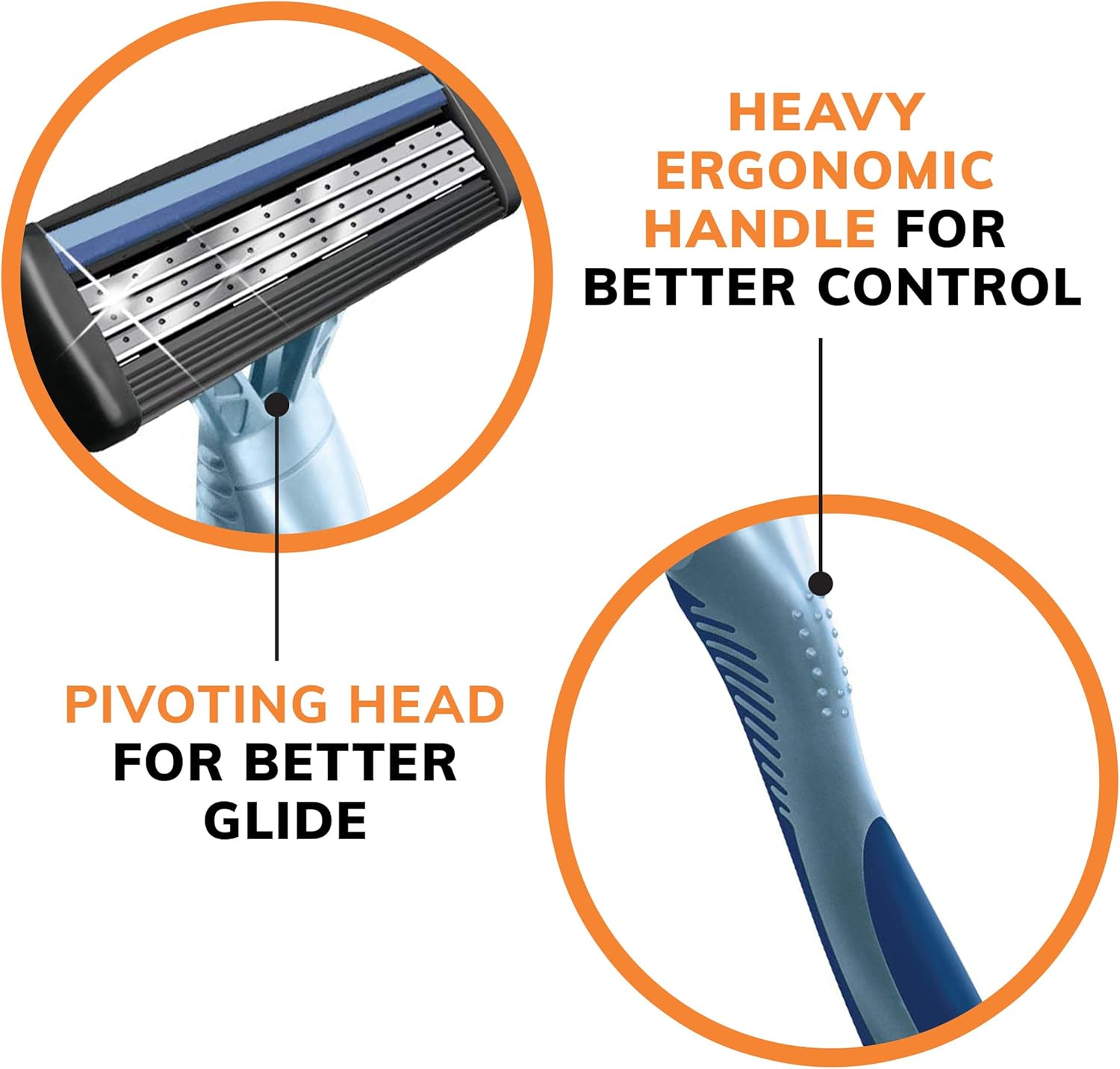 BIC Flex 3 Disposable Men'S Razors - Pack of 4 image number 1