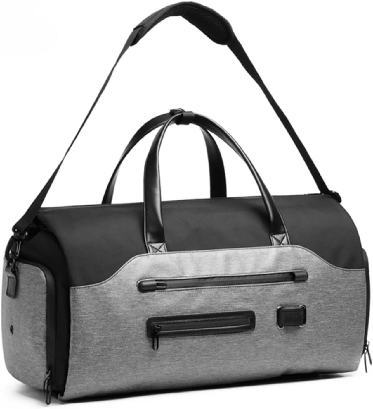 Ozuko 9288 Quality Carry-On Garment Bag Pack Large Duffel Suit Travel Bag Weekend Flight Bag with Shoe Pouch for Men Women, Black