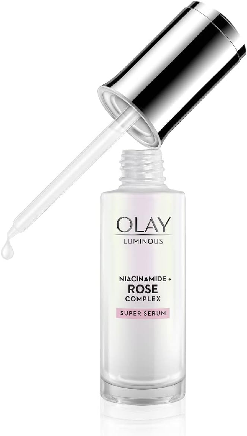 OLAY LUMINOUS 30Ml NIACINAMIDE + ROSE COMPLEX SUPER SERUM REPAIRS TIRED and DULL SKIN image number 3