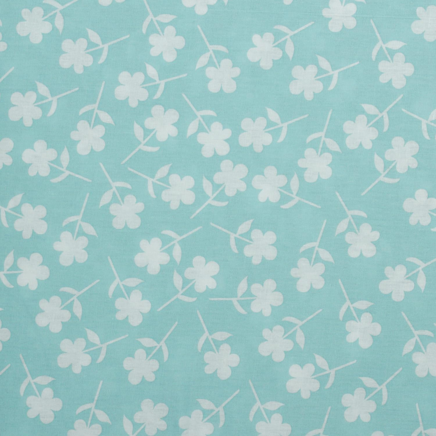 KASANOVA 1 Poli Single Bed Linen Set with Blue Floral Print, Cotton Polyester image number 3