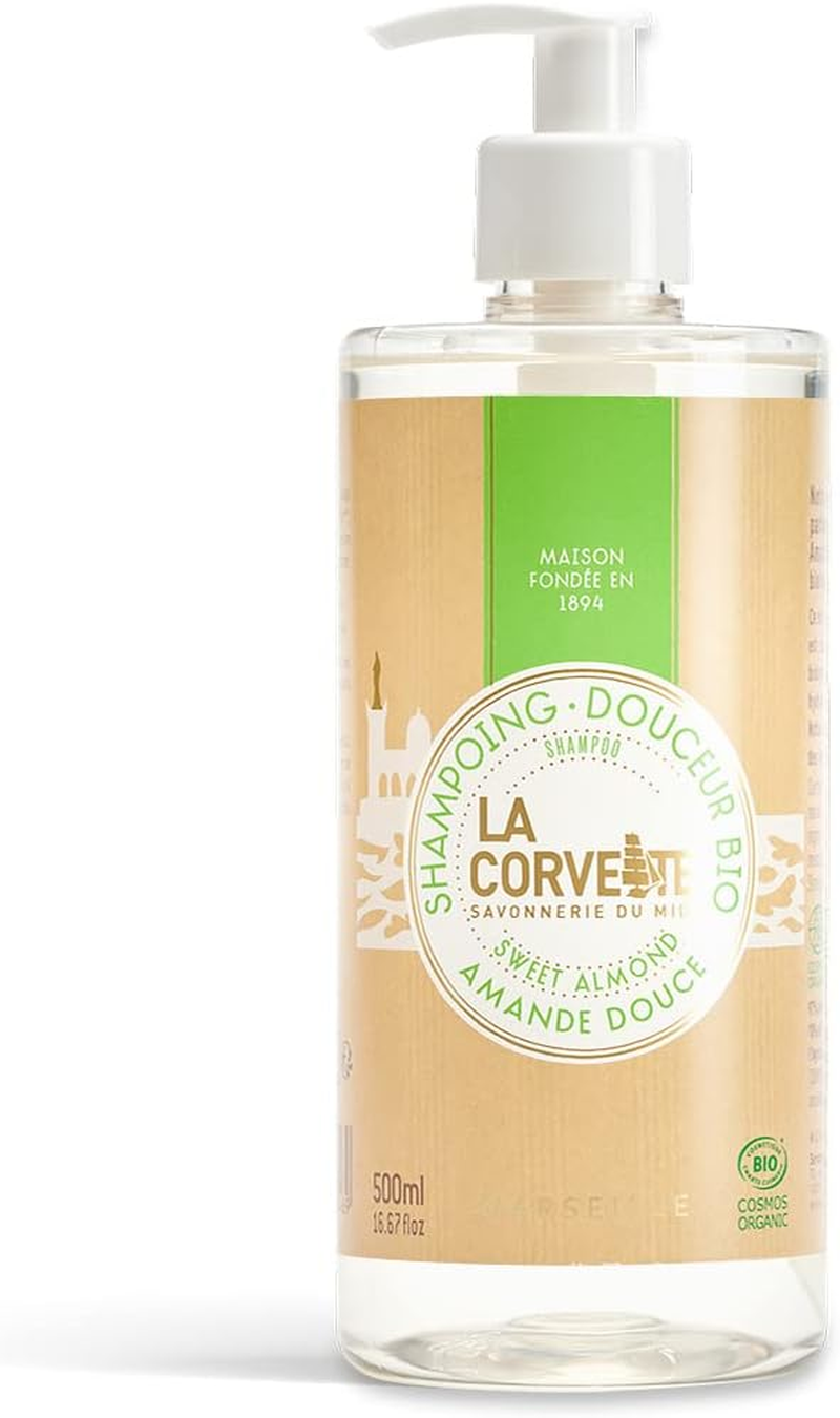 Organic Sweet Almond Shower Care, 500 Ml image number 1