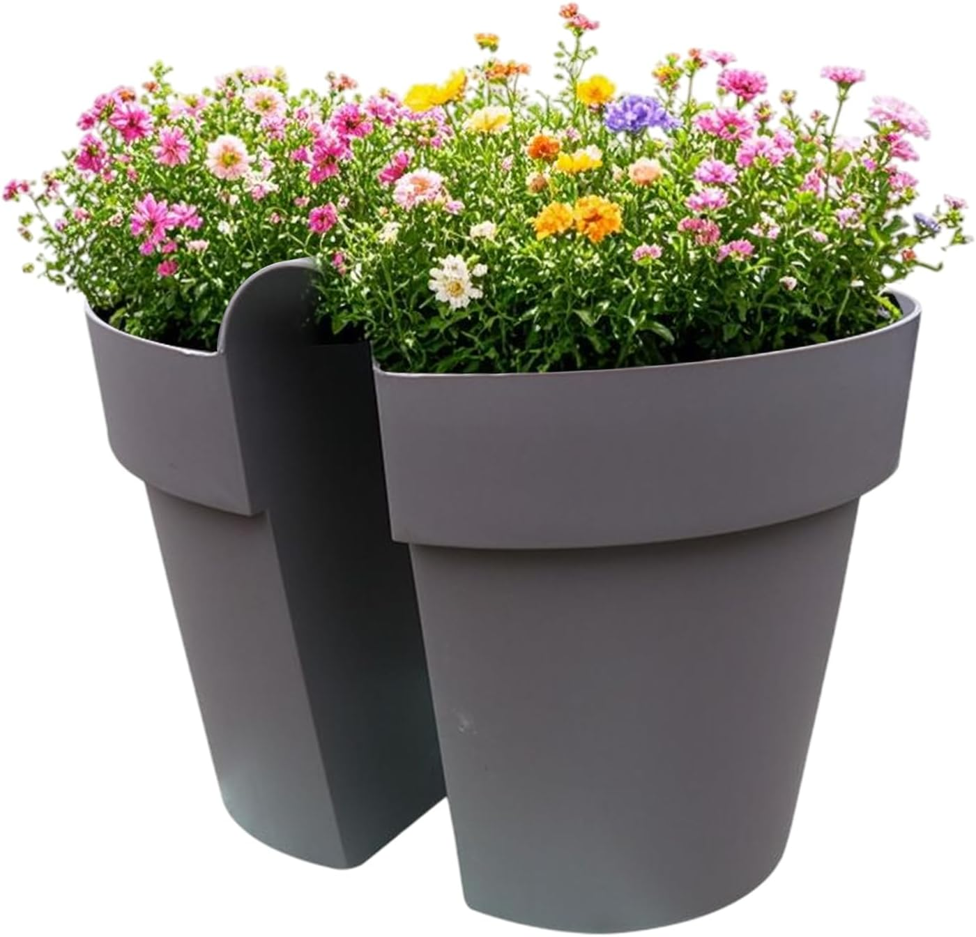 Railing Planter Box, Window Planter Box, Home & Gardening Supplies for Driveway Farm House Fence Patio Apartment Backyard Pathway Outdoor