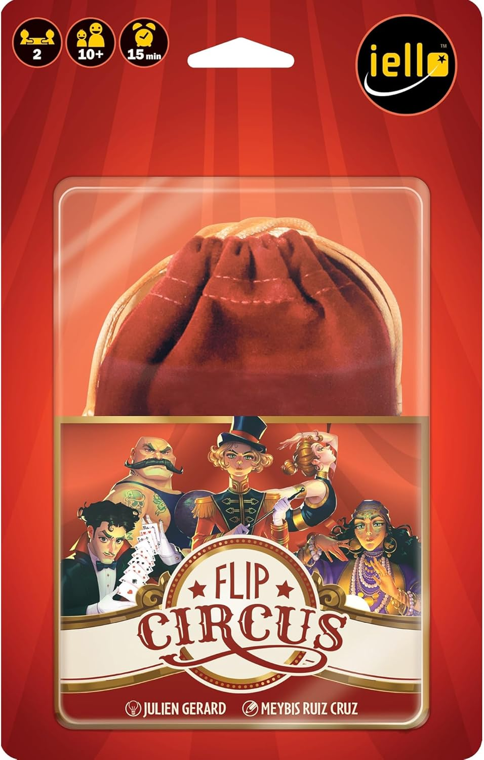 IELLO Flip Circus Card Game image number 1