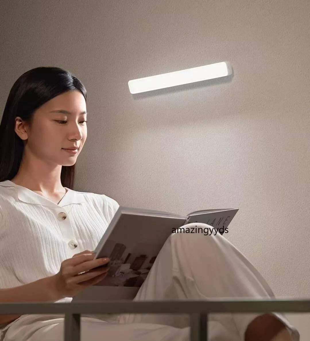Xiaomi Magnetic Reading Light Bar, Rechargeable LED Desk Light Home&Office (Desk, Wardrobe, Closet, Cabinet), Long-Lasting Battery, Adjustable Angle, Magnetic Base, Cordless, Brightness Adjustment, image number 1