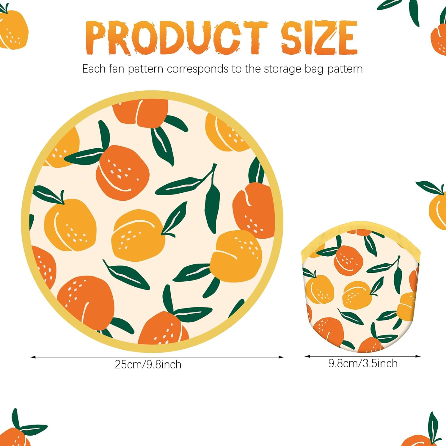 Gejoy 24 Pieces Abstract Styles Foldable Fan Handheld Compact Cooling Fans Multi Role round Fans for Outdoor Games for Women Girls Daily Use Festival Wedding Party Favors Decorations Portable, 8 Style image number 6