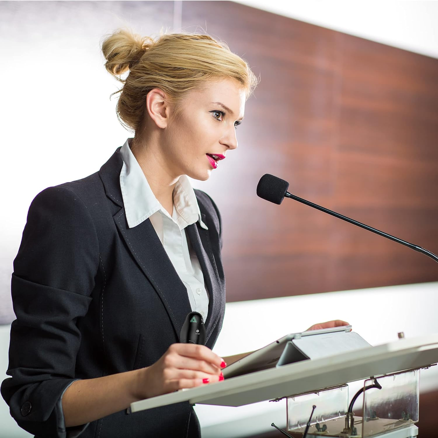 Presentation Clicker Wireless Presenter Remote Control RF 2.4Ghz USB Power Point Clicker for Computer/Laptop/Mac/Keynote/Win image number 4