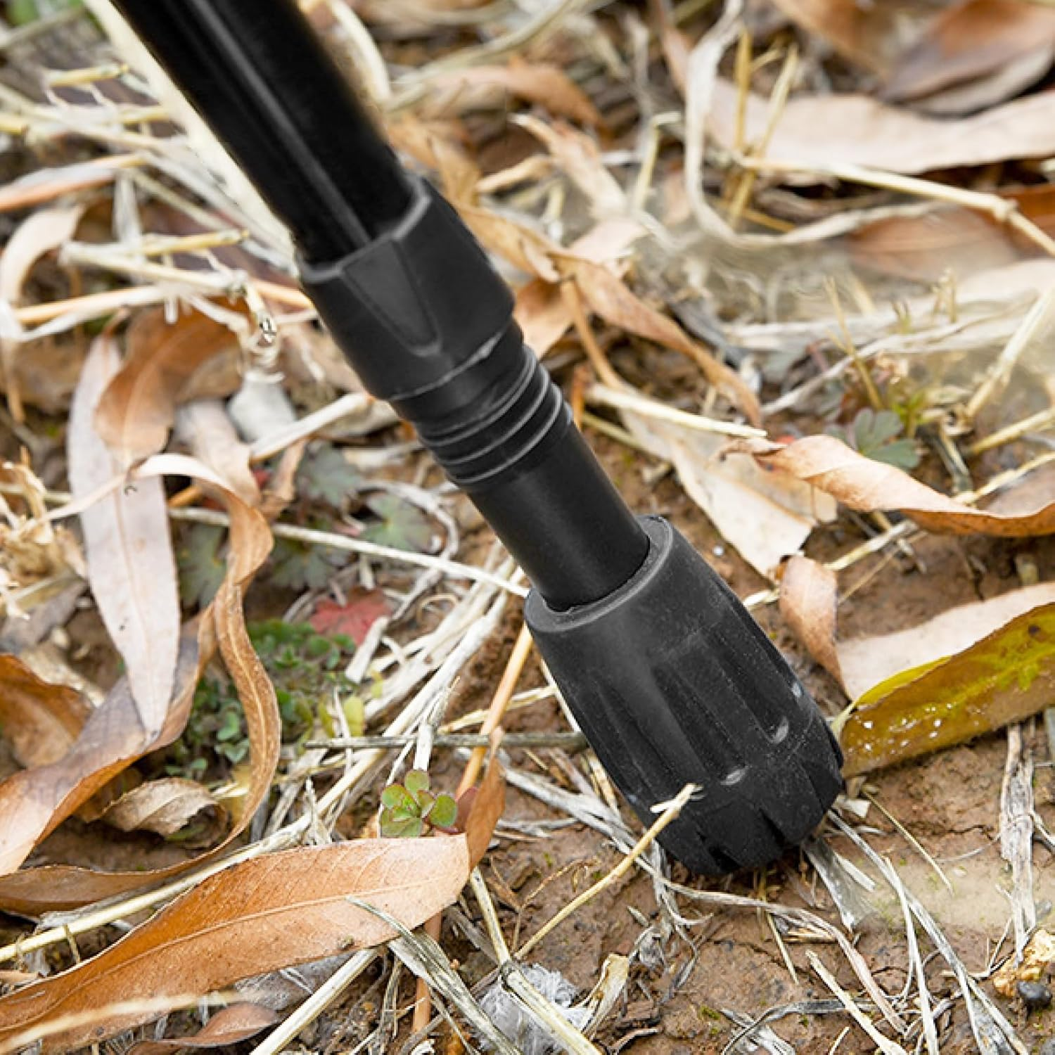 TRIWONDER Rubber Trekking Poles Tips Protectors Hiking Pole Replacement Flexible Walk Tip for Hiking Sticks Walking Poles - B - Black - 12 Pack image number 6