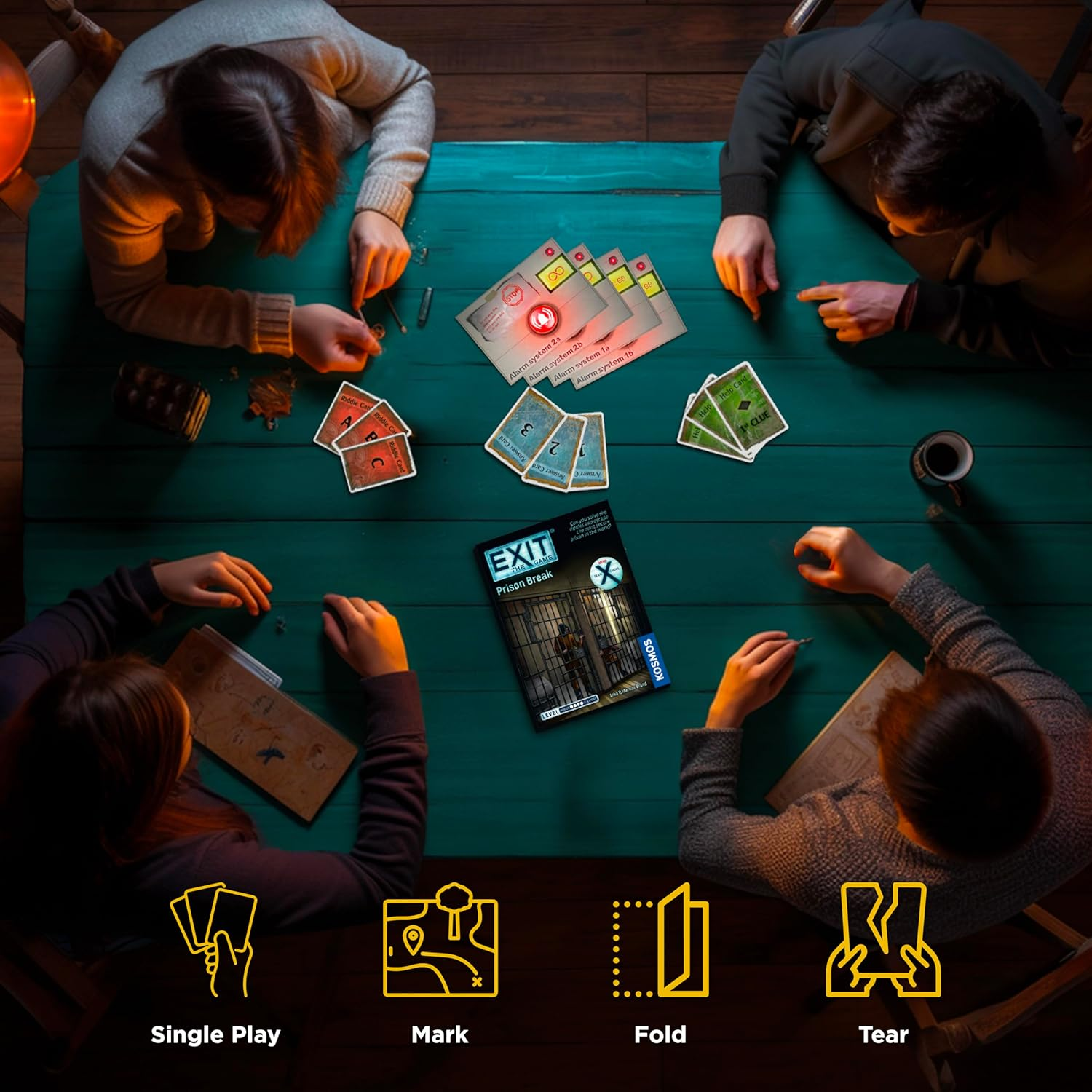 Kosmos Exit the Game Prison Break Board Game image number 3