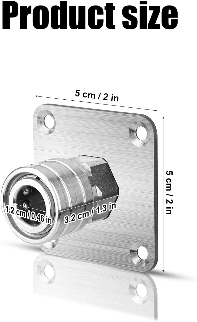 PEUTIER 2 Pieces Pressure Washer Foam Cannon Holder, 1/4" Quick Connect Automatic Foam Cannon Wall Mount Bracket, Stainless Steel Nozzle Tip Holder Pressure Washer Gun Accessories Storage Rack