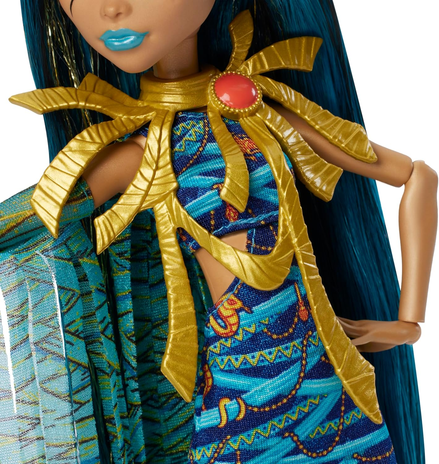 Monster High - Dolls Mummy Majesties Cleo and Nefera De Nile Collectible Figures Twin Pack with Gold Accessories and Premium Clothing HXJ01 image number 3