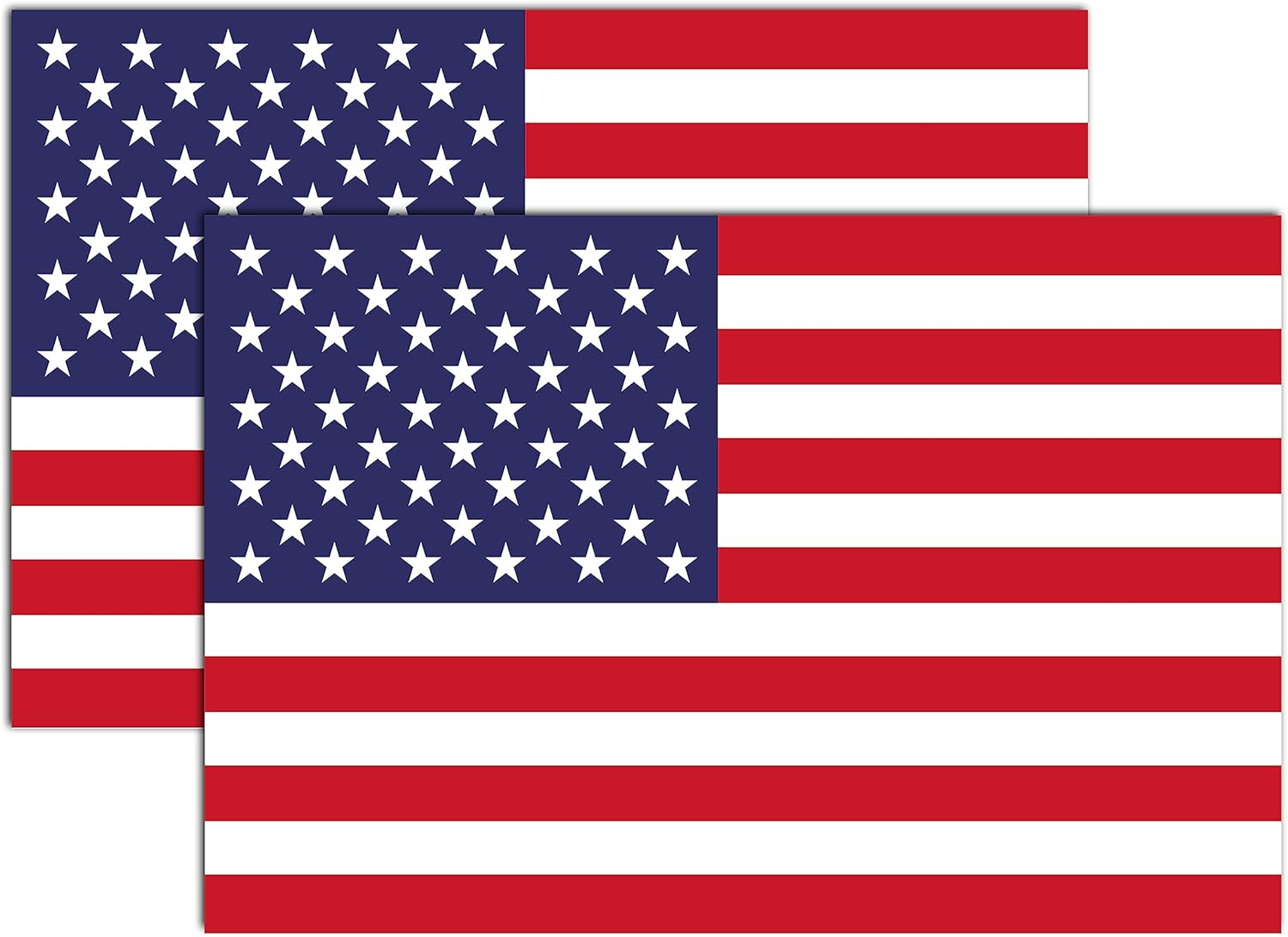 GEEKBEAR National Flag Car Magnet (Australia, 2 Pack) - Reflective Waterproof Durable Magnetic Sign - 6 X 4 In&hellip;