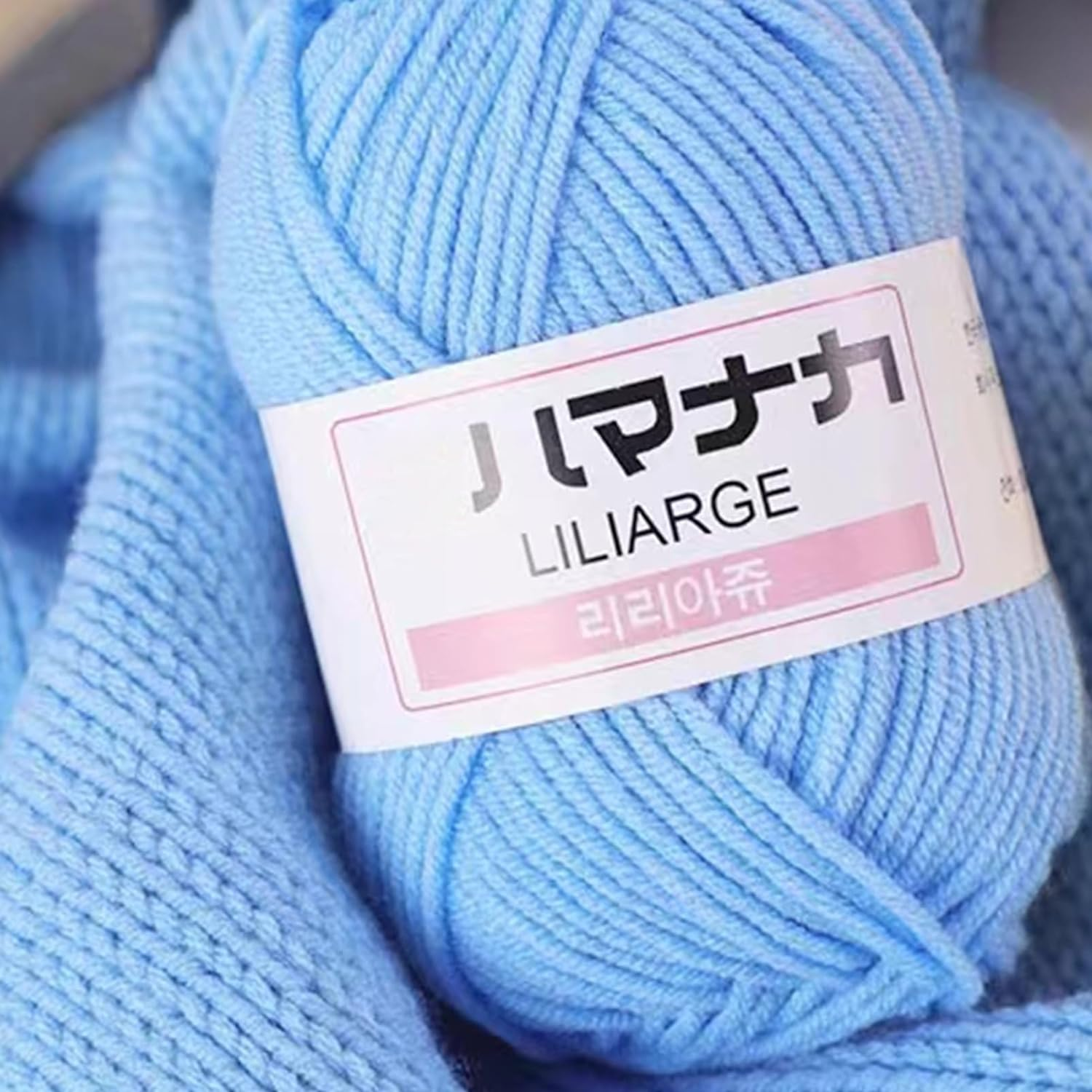 Knitting Yarn 16 Pack Soft Yarn for Crocheting and Knitting Craft Project Acrylic Crochet Yarn Ball image number 1