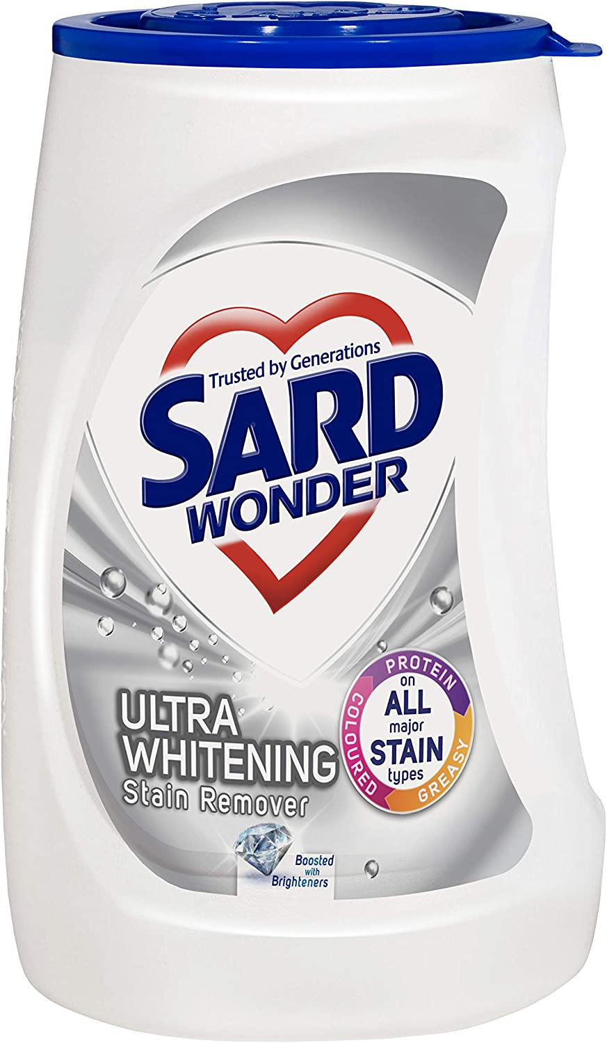 Sard Ultra Whitening Stain Remover Powder, in Wash Booster, Antibacterial Soaker, 1Kg (Pack of 2) image number 4