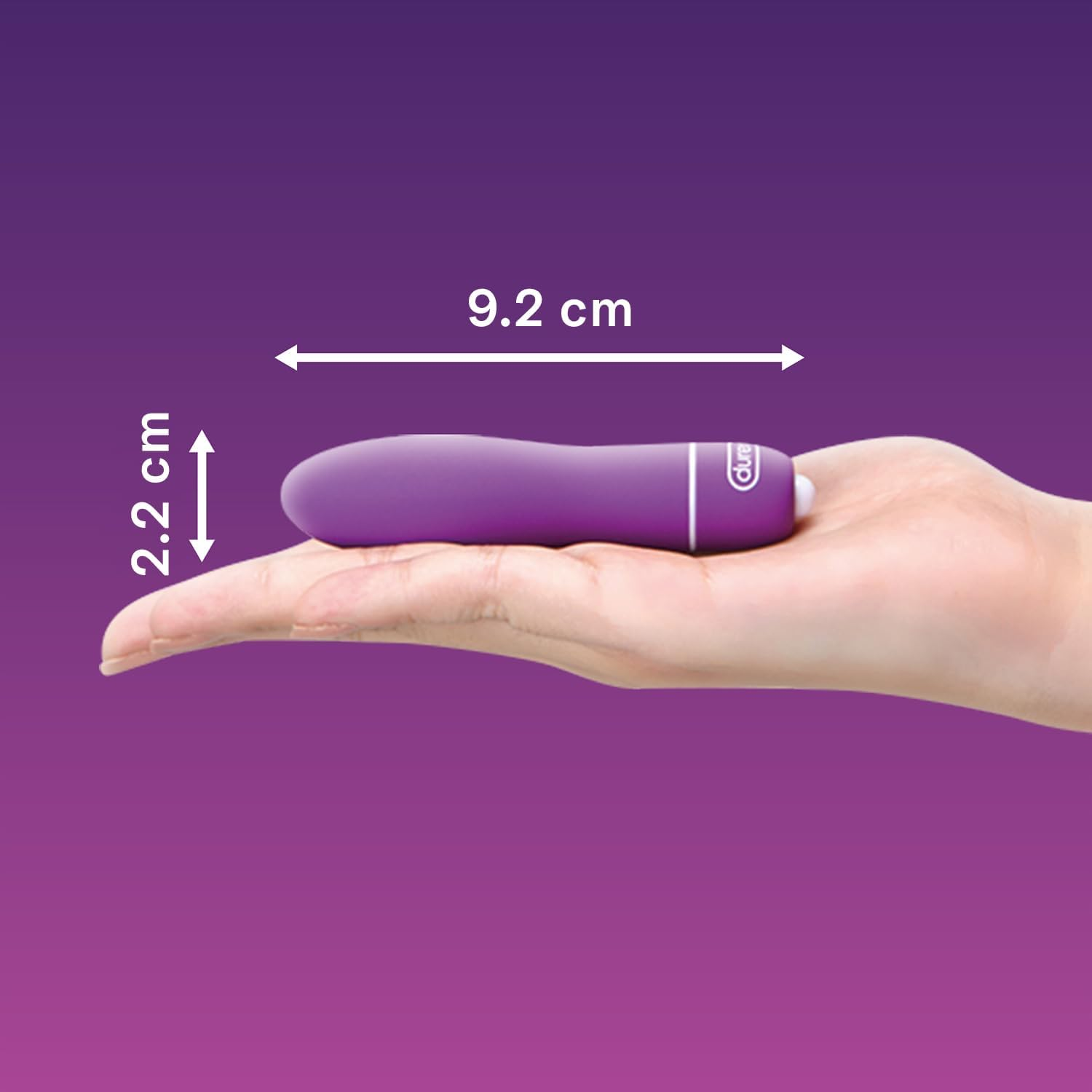 Durex Intense Vibrations Vibe Bullet Pleasure Toy for Couple Waterproof Female Vibrators Massager image number 2