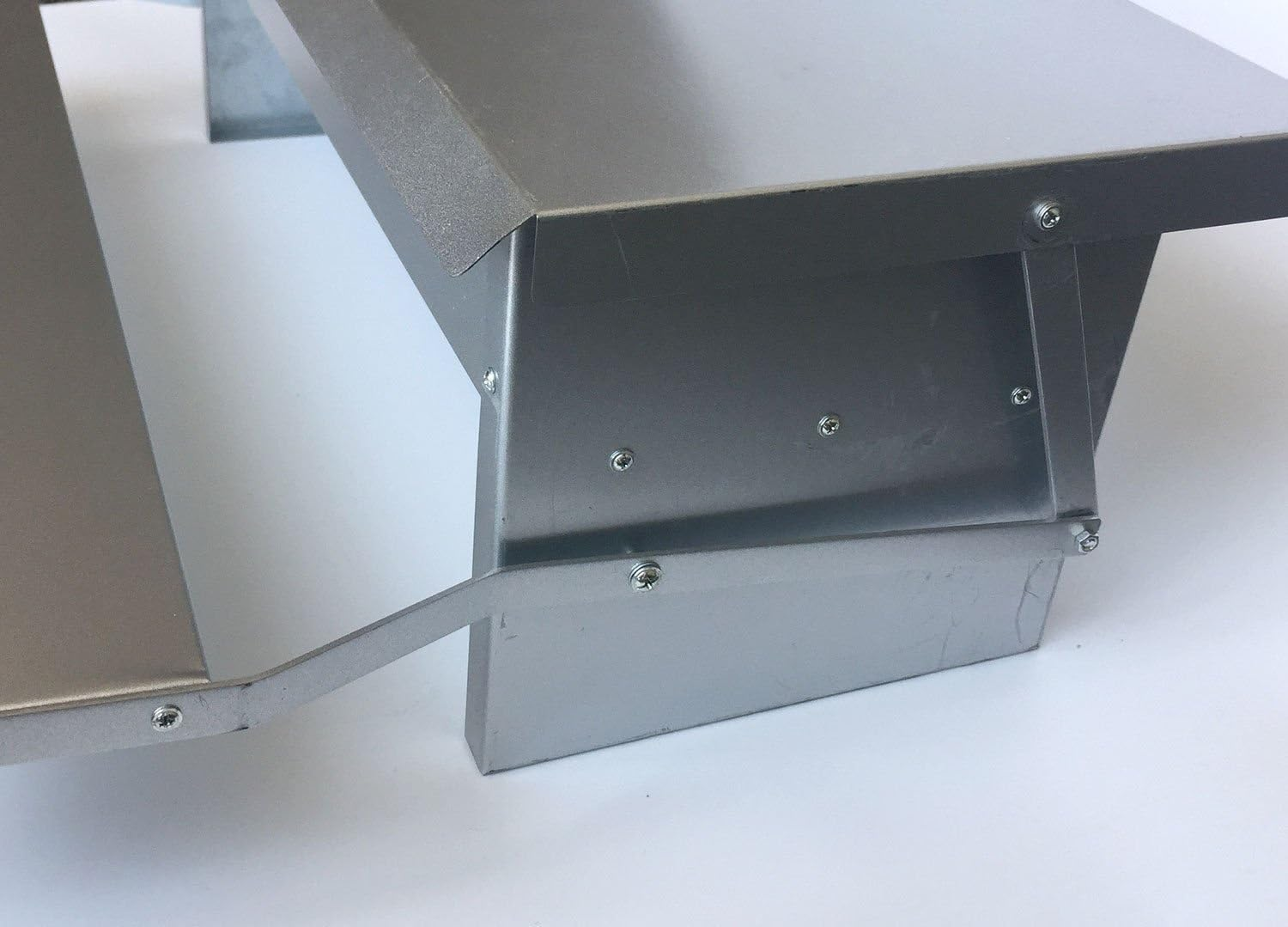 Auto Chicken Feeder Treadle Self Opening Galvanized Chook Poultry