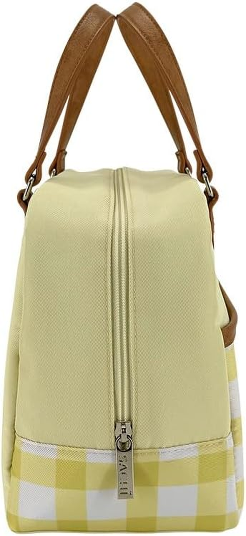 Sachi 'Style 237' Insulated Cali Lunch Bag - Daffodil Gingham image number 4