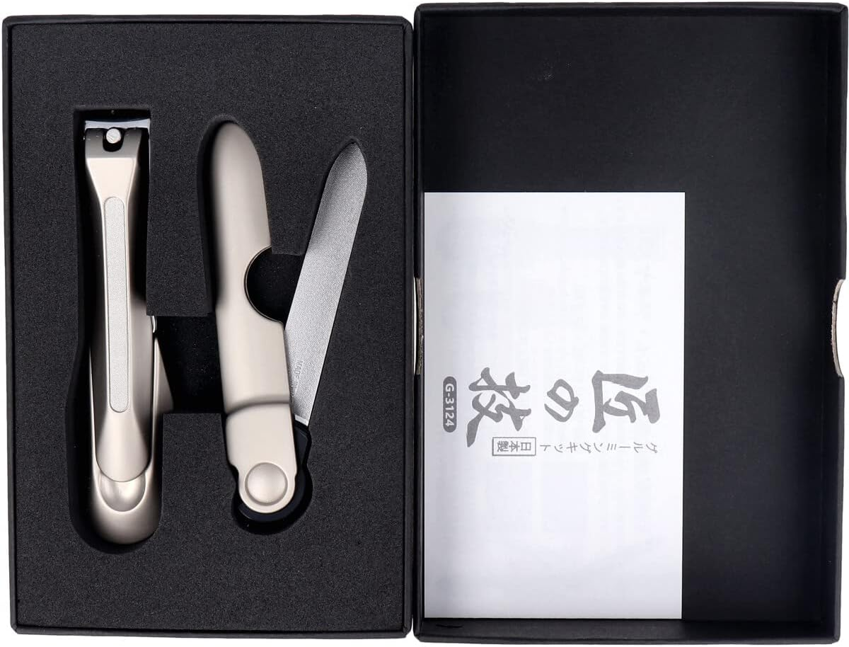 Takumi No Technique G-3124 Grooming Kit, Nail File and Nail Clipper, Set of 2 image number 3