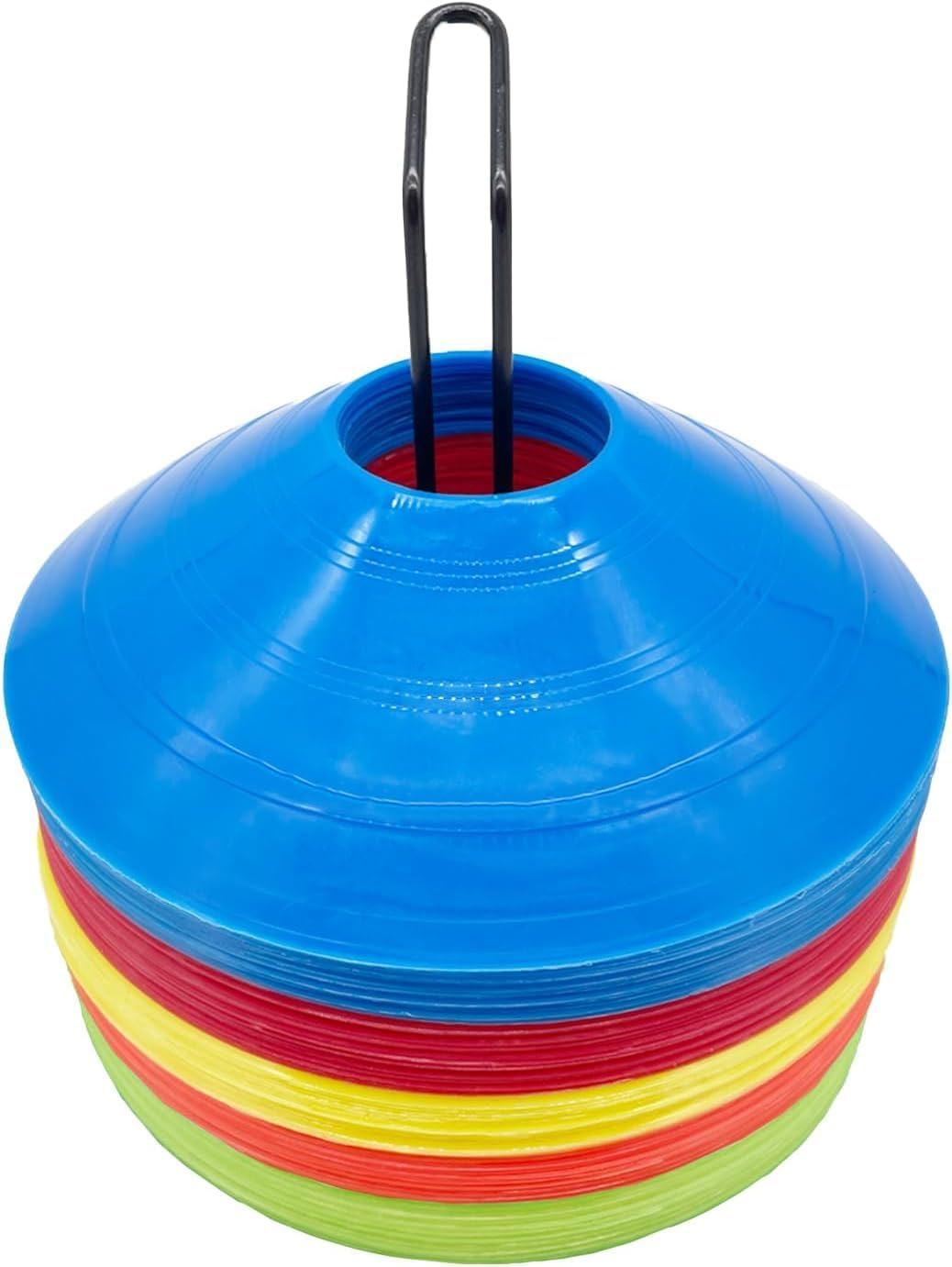 Bigtron Disc Cones for Soccer, Football and Basketball Agility Training (Pack of 10) image number 6