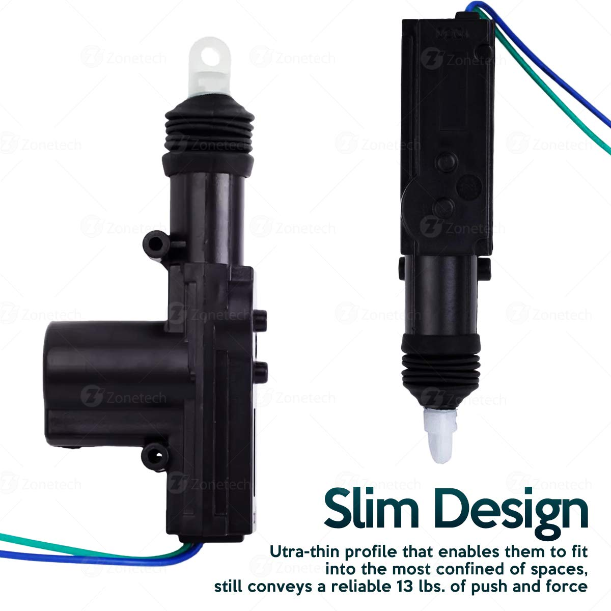 Zone Tech 4-Pack Universal High Power Door Lock Actuator - Premium Quality Heavy Duty Durable High Power Door Lock Actuator image number 4