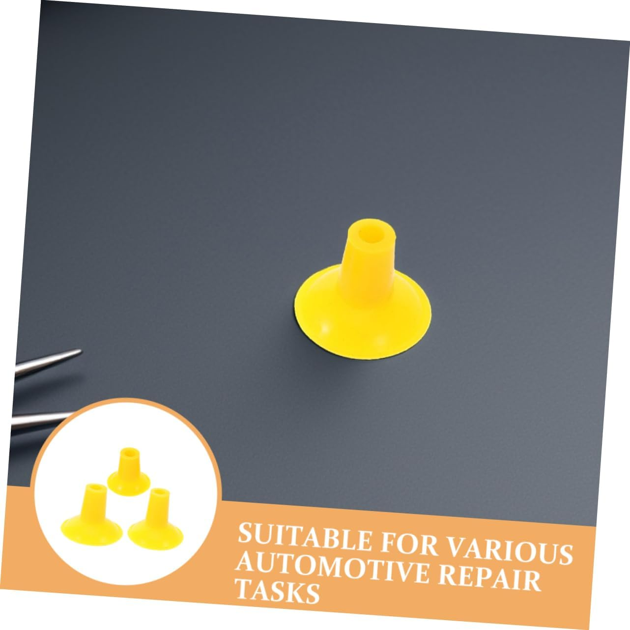 SOLUSTRE 3Pcs Automotive Valve Grinders Suction Plates for Car Engine Maintenance Heavy-Duty Compact Repair Tool Efficient Grinding for Auto Valves image number 5